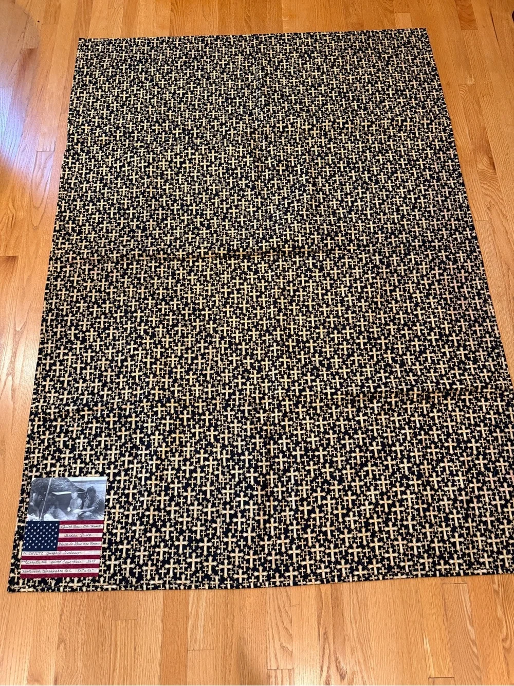 Soldier’s Quilt of Valor, 68”x48” U.S. Army Special Forces Handmade Honor Patch